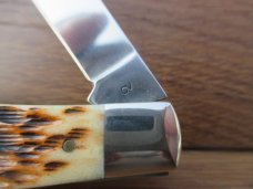 Case XX 6375 Amber Bone Stockman 