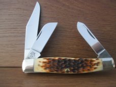 Case XX 6375 Amber Bone Stockman 