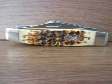 Case XX 6375 Amber Bone Stockman 