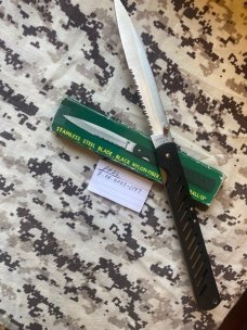 "POLICE"  13" Folding Pocket Knife