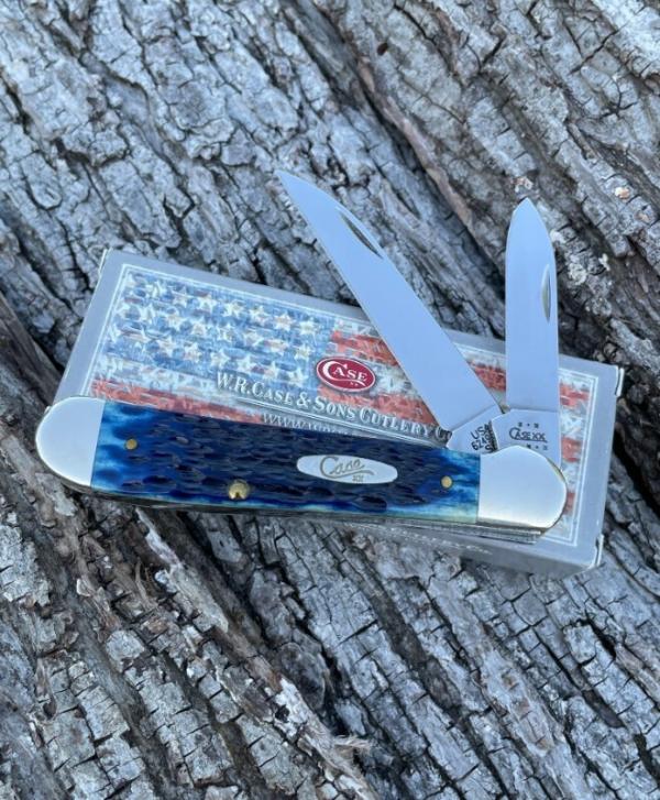 CASE XX ** 2002 WHARNCLIFFE BLUE JIG BONE COPPERHEAD
