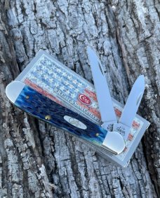 CASE XX ** 2002 WHARNCLIFFE BLUE JIG BONE COPPERHEAD