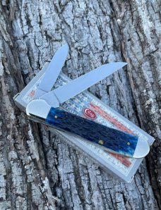 CASE XX ** 2002 WHARNCLIFFE BLUE JIG BONE COPPERHEAD
