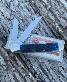 CASE XX ** 2002 WHARNCLIFFE BLUE JIG BONE COPPERHEAD