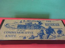 Bowen Knife 1972 Wood Handle Stockman Commemorative Knife The General  Serial # 606