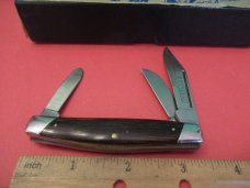 Bowen Knife 1972 Wood Handle Stockman Commemorative Knife The General  Serial # 606