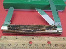 Hen & Rooster Gutmann Stag Handle Stockman Made in Solingen Germany 