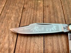Hen and Rooster Cattle Rustler Stockman Star Spangled Banner Corelon Solingen Germany