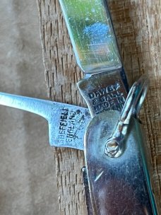 Dawes & Ball Pipe Smokers Knife, Closed Length: 3 3/8” (90mm)