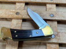Buck 112 Lockback Hunter, Closed Length: 4 1/4” (108mm)