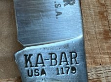 Ka-bar 1179 Lockback Hunter, Closed Length: 5 1/2” (140mm)