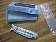 Hubertus Knife Shellpuller Patronenzieher Large Size 11 White Bone UNUSED NIB.