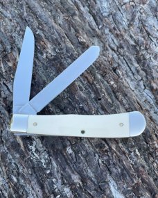 CASE XX 2004 ELEPHANT IVORY 54 PATTERN TRAPPER