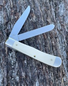 CASE XX 2004 ELEPHANT IVORY 54 PATTERN TRAPPER