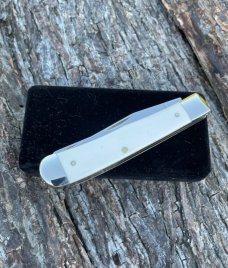 CASE XX 2004 ELEPHANT IVORY 54 PATTERN TRAPPER