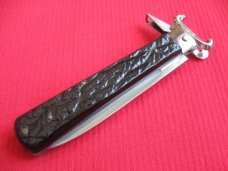 Vintage Italian Maserin & De Nardo Fulcrum Shell Puller Switchblade Knife