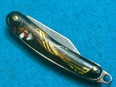 VINTAGE SMALL MINI BIRD FOLDING POCKET JACK KNIFE KNIVES OLD