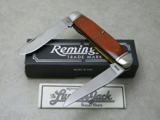 Remington USA R4468 1997 Cocobolo Wood Lumberjack Bullet Knife in Box