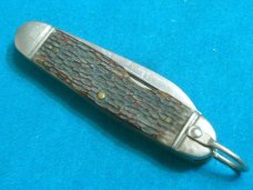 VINTAGE WESTERN USA S901 SCOUTS SCOUT CAMP CAMPER ENGINEERS SURVIVAL FOLDING POCKET KNIFE KNIVES OLD