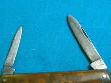 VINTAGE PREMIER LIFETIME K85 ITALY FANCY STRIPE FOLDING SLEEVEBOARD PEN JACK POCKET KNIFE KNIVES OLD
