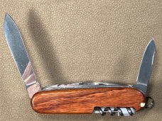 Victorinox Swiss Champ with discontinued Bubinga scales- Like New!