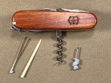 Victorinox Swiss Champ with discontinued Bubinga scales- Like New!
