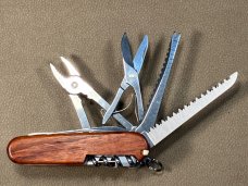 Victorinox Swiss Champ with discontinued Bubinga scales- Like New!