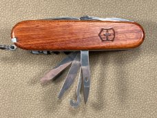 Victorinox Swiss Champ with discontinued Bubinga scales- Like New!