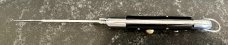 Rare Rizzuto Estileto Milano Finger Groove and Fixed Guard Switchblade Knife 