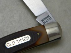 Schrade USA 77OT Old Timer Delrin Improved Muskrat Knife in Box