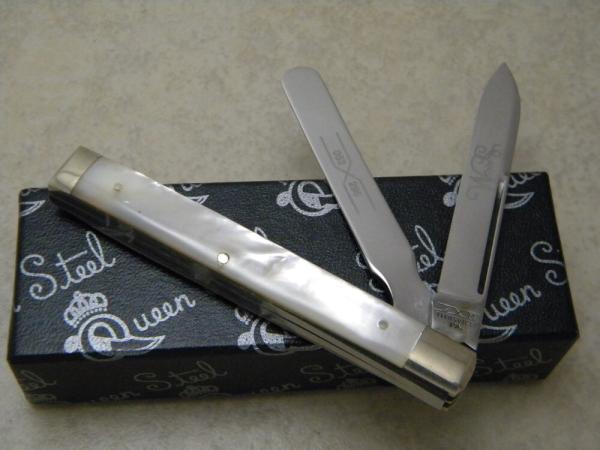Queen Steel 95 (Schatt and Morgan) Mother of Pearl Doctor's Knife NIB