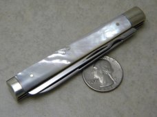 Queen Steel 95 (Schatt and Morgan) Mother of Pearl Doctor's Knife NIB