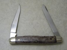 Queen Titusville #66S  2006 FMKC Knife Show Bone Muskrat Knife NIB