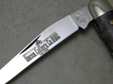 Queen Titusville #66S  2006 FMKC Knife Show Bone Muskrat Knife NIB