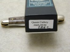 Queen Titusville #66S  2006 FMKC Knife Show Bone Muskrat Knife NIB