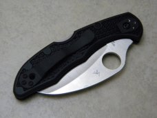 Spyderco Seki Japan H-1 Black Tasman Salt 2 Lockback Knife NIB