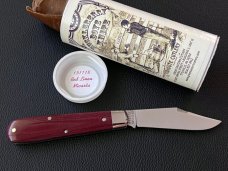 Great Eastern Cutlery GEC 151118 Red Linen Micarta Boys Knife NIT