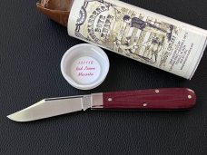 Great Eastern Cutlery GEC 151118 Red Linen Micarta Boys Knife NIT