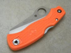 Spyderco Seki Japan VG-10 Rescue 79mm Orange Lockback Knife NIB