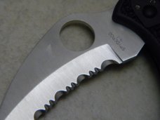 Spyderco Seki Japan H-1 Black Tasman Salt 2 Lockback Knife NIB