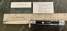 Rare Hellraiser Variation Swing Guard Switchblade Knife, From Spain, Unused 