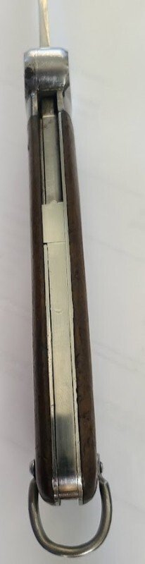 VINTAGE 1937 PAUL WEYERSBERG MODEL 1 FALLSCHIRMJÄGER “Luftwaffe Gravity Knife