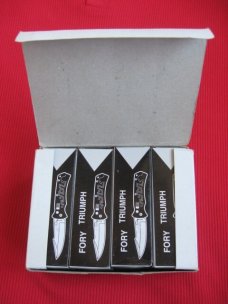 12 Knives - Older FORY TRIUMPH Switchblade Knife - Last Dozen!