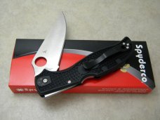 Spyderco Seki Japan VG-10 Stretch 2XL Black Lockback Knife NIB