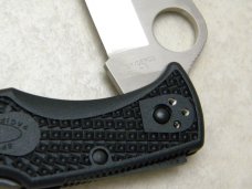 Spyderco Seki Japan H1 Pacific Salt 2 Black Lockback Knife NIB