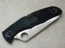 Spyderco Seki Japan H1 Pacific Salt 2 Black Lockback Knife NIB