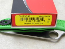 Spyderco Seki Japan LC200N Pacific Salt 2 Green Lockback Knife NIB