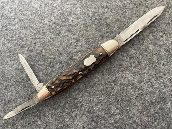 Hammer Brand, New York Knife Co. stag whittler