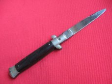 Vintage 1960's Italian Button Open Button Close 8" Stiletto Switchblade Knife