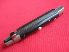 Vintage 1960's Italian Button Open Button Close 8" Stiletto Switchblade Knife